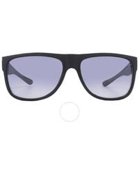 Guess - Blue Gradient Rectangular Sunglasses Gf0187 02w 59 - Lyst