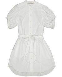 Stella McCartney - Organic Cotton-poplin Anastasia Shirt Dress - Lyst