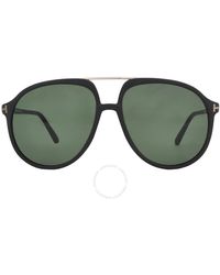 Tom Ford - Archie Green Pilot Sunglasses Ft1079 02n 58 - Lyst