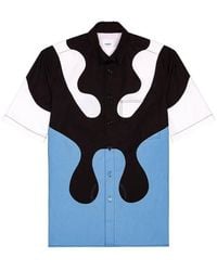 Burberry - Abstract Print Short-sleeve Shirt - Lyst