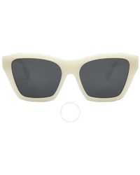 Burberry - Arden Dark Grey Cat Eye Sunglasses Be4391 406587 54 - Lyst