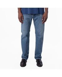 Saint Laurent - Straight-Leg Relax Denim Jeans, Waist - Lyst