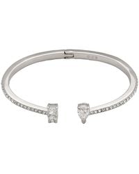 Swarovski - Attract Mesmera Cuff Bracelet, Size Small - Lyst