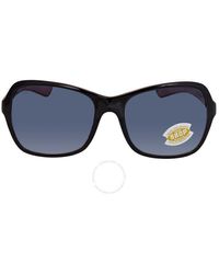 Costa Del Mar - Kare Grey Polarized Polycarbonate Sunglasses Kar 132 Ogp 54 - Lyst