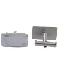 Montblanc - Tungsten And Stainless Steel Cuff Links - Lyst