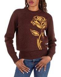 Burberry - Rose Wool Blend Sweater - Lyst