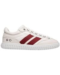 Bally - Player Leather Low-Top Sneakers, Brand Size 35 Us - Lyst