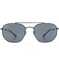 Ray-Ban - Blue Classic Irregular Sunglasses Rb3707 9257r5 57 - Lyst