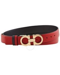 Ferragamo - Salvatore Gancini Reversible Belt - Lyst