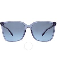 Michael Kors - Canberra Blue Gradient Square Sunglasses Mk2197f 39568f 58 - Lyst