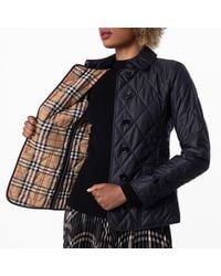 Burberry - Ladies Fernleigh Quilted Diamond Jacket - Lyst