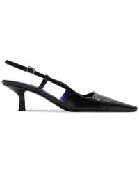 Burberry - Chisel Sling-Back 50Mm Pumps, Brand Size 39 (Us - Lyst