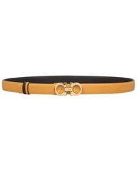 Ferragamo - Salvatore Ladies Reversible And Adjustable Gancini Belt, Cm - Lyst