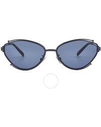 Tory Burch - Dark Blue Oval Sunglasses Ty6103 335080 55 - Lyst