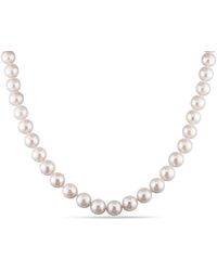 Amour - 7-7.5 Mm Freshwater Cultured Pearl Necklace - Lyst
