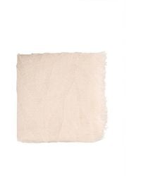 Brunello Cucinelli - Natural Linen Textured Scarf, Brand (Us - Lyst
