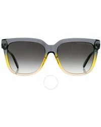 Marc Jacobs - Grey Shaded Square Sunglasses Marc 580/s 0xyo/9o 55 - Lyst