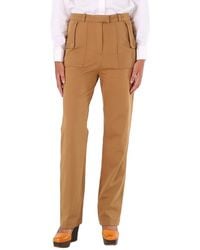 Burberry - Ladies Biscuit Pocket Detail Jersey Tailored Trousers, Brand Size 4 (Us - Lyst