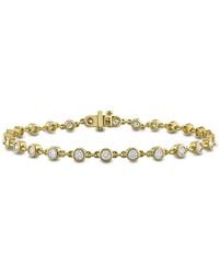 Created Forever - 1 3/5Ct Tw Lab-Grown Diamond Tennis Bracelet - Lyst