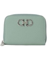 Ferragamo - Gancini Zip Wallet.T - Lyst