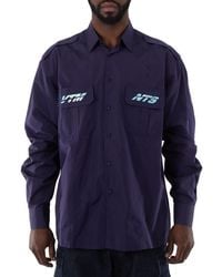 VTMNTS - Military-Style Police Shirt - Lyst