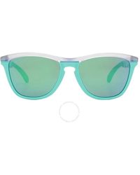 Oakley - Frogskins Range Prizm Jade Square Sunglasses Oo9284 928406 55 - Lyst