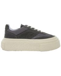 MM6 by Maison Martin Margiela - Gambetta Suede Low-Top Sneakers, Brand Size 38 Us - Lyst