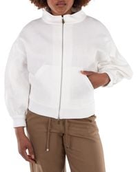 Max Mara - Gastone Logo-Jacquard Jacket - Lyst