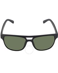 Calvin Klein - Green Browline Sunglasses - Lyst