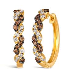 Le Vian - Ladies Chocolate Twist Earrings Set - Lyst
