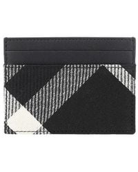 Burberry - Sandon Check-Print Card Case - Lyst