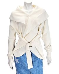 Stella McCartney - Blazer Knit Wrap Jacket - Lyst