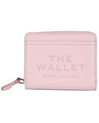 Marc Jacobs - The Leather Mini Compact Wallet - Lyst