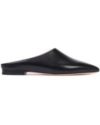 Bally - Nara Leather Flat Pumps - Lyst