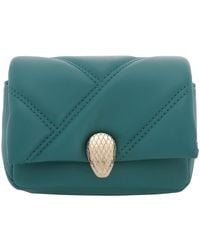 BVLGARI - Serpenti Cabochon Micro Leather Bag - Lyst