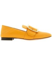 Bally - Janelle Calf Leather Slippers, Brand Size 39 Us - Lyst
