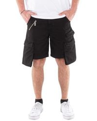 Gcds - Ultracargo Mid-Rise Denim Shorts - Lyst