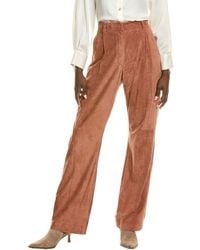 Brunello Cucinelli - Rust Wide-Leg Trousers, Brand Size 42 (Us - Lyst