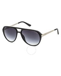 Guess Factory - Smoke Gradient Pilot Sunglasses Gf5050 01b 59 - Lyst