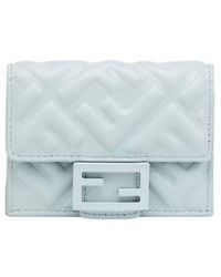 Fendi - Tri Fold Compact Baguette Wallet - Lyst