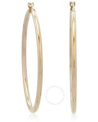 Roberto Coin - 18k Yellow Gold 45mm Hoop Earrings - Lyst