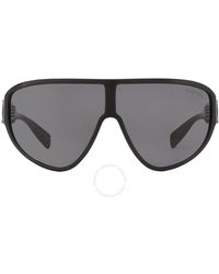 Michael Kors - Dark Grey Shield Sunglasses Mk2194 300587 69 - Lyst