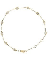 Haus of Brilliance - 14K 1/2 Cttw Bezel Set Lab Grown Diamond Station Bracelet - Lyst