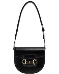 Gucci - Leather Mini Horsebit 1955 Shoulder Bag - Lyst