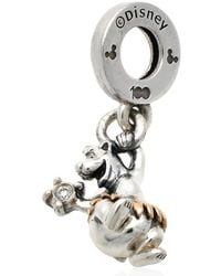 PANDORA - Disney 100Th Anniversary Baloo Dangle Charm - Lyst
