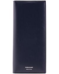 Ferragamo - Long Leather Wallet - Lyst