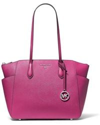 Michael Kors - Marilyn Medium Saffiano Leather Tote Bag - Lyst
