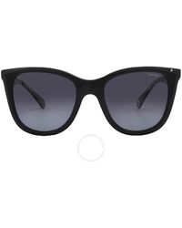 Polaroid - Core Polarized Grey Shaded Butterfly Sunglasses Pld 4096/s/x 0807 52 - Lyst