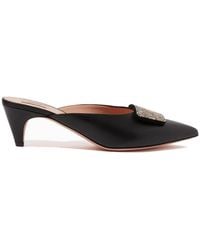 Bally - Silvey 55 Pointed-Toe Leather Pumps, Brand Size 37 Us - Lyst