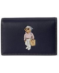 Polo Ralph Lauren - Polo Bear Leather Card Case - Lyst